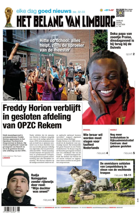 Cover of Het Belang van Limburg