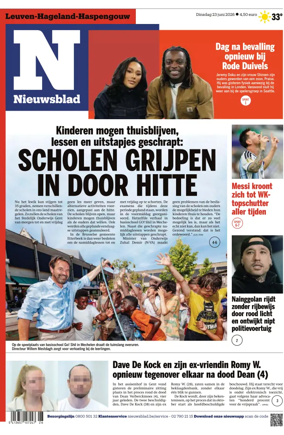 Cover of Het Nieuwsblad