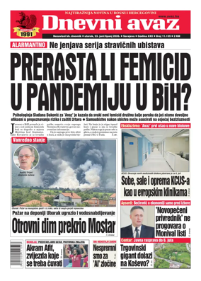 Cover of Dnevni avaz