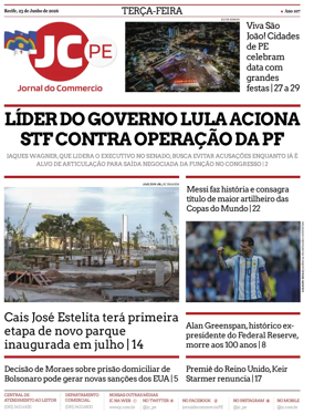 Cover of Jornal do Commercio