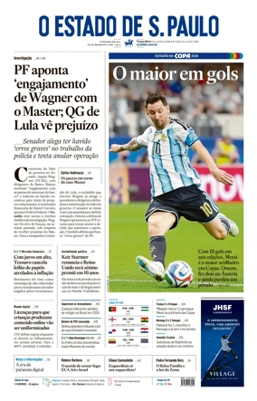 Cover of O Estado de S. Paulo