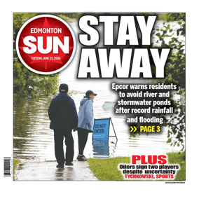 Cover of Edmonton Sun