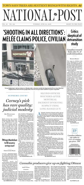 Cover of National Post - (Latest Edition)
