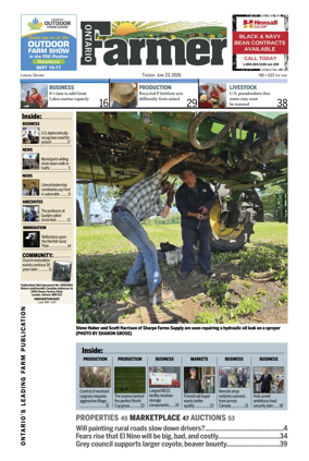 Cover of Ontario Farmer
