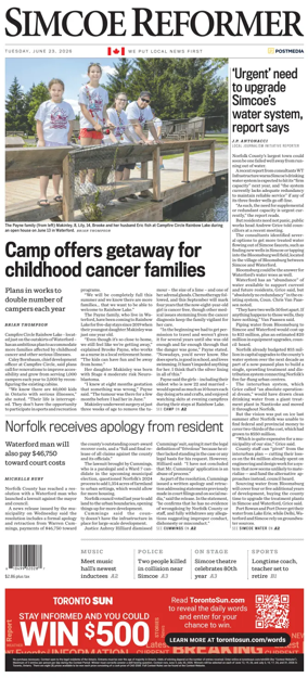 Cover of Simcoe Reformer
