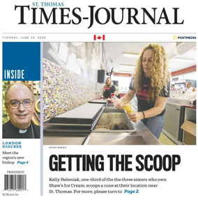 Cover of St. Thomas Times-Journal