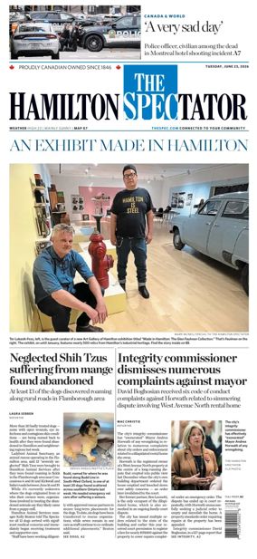 Cover of The Hamilton Spectator