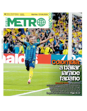 Cover of Publimetro Colombia