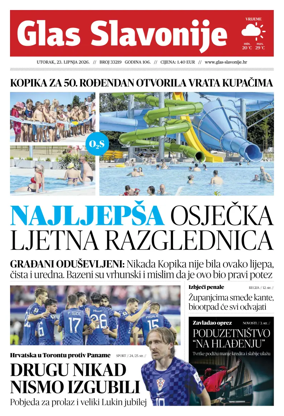 Cover of Glas Slavonije