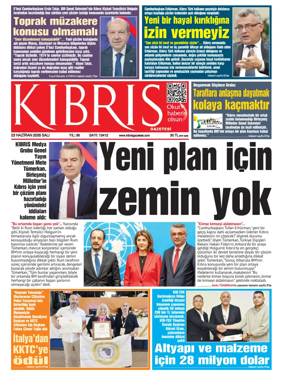 Cover of Kibris Gazetesi