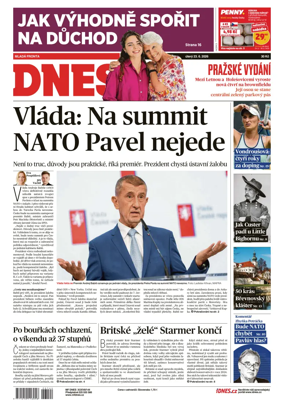 Cover of Dnes Prague Edition