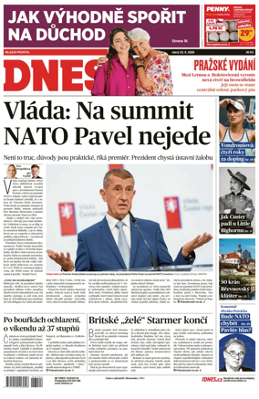 Cover of MF DNES