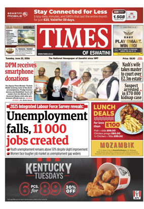 Cover of Times of Eswatini