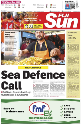 Cover of Fiji Sun