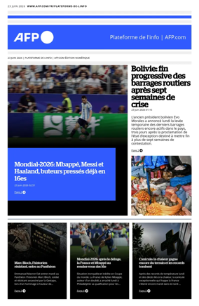 Cover of AFP