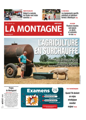 Cover of La Montagne (Montlucon)