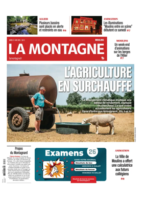 Cover of La Montagne (Moulins)