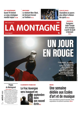 Cover of La Montagne (Riom)