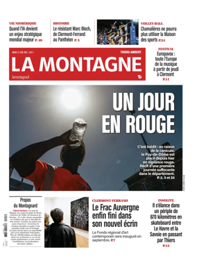 Cover of La Montagne (Thiers-Ambert)