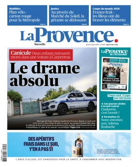 Cover of La Provence Marseille