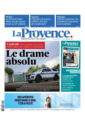 Cover of La Provence Salon-de-Provence / Pays salonais