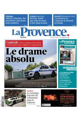 Cover of La Provences Vaucluse
