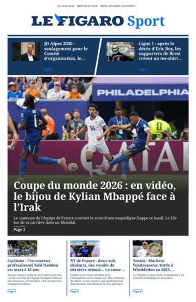 Cover of Le Figaro Sport