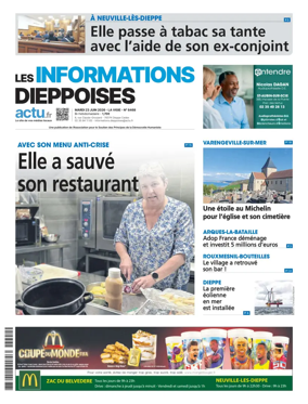 Cover of Les Informations Dieppoises
