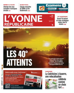Cover of L'Yonne Republicaine