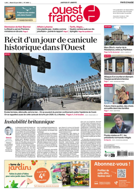 Cover of Ouest France (Pays d'Auge)