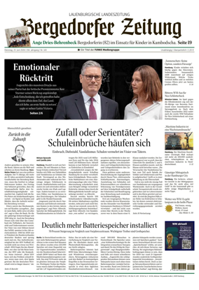Cover of Bergedorfer Zeitung