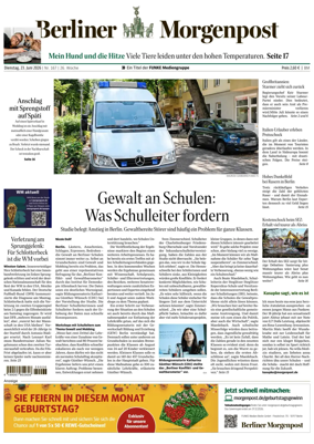 Cover of Berliner Morgenpost