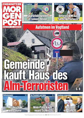 Cover of Chemnitzer Morgenpost