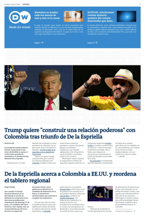 Cover of Deutsche Welle (Spanish edition)
