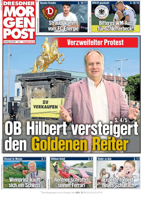 Cover of Dresdner Morgenpost