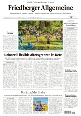 Cover of Friedberger Allgemeine