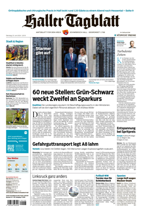Cover of Haller Tagblatt