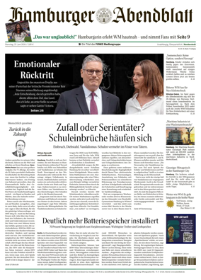 Cover of Hamburger Abendblatt (Norderstedt)
