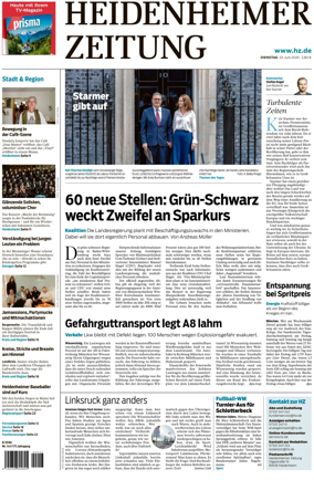 Cover of Heidenheimer Zeitung