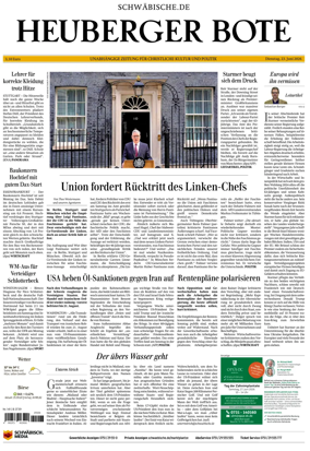 Cover of Heuberger Bote