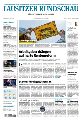 Cover of Lausitzer Rundschau