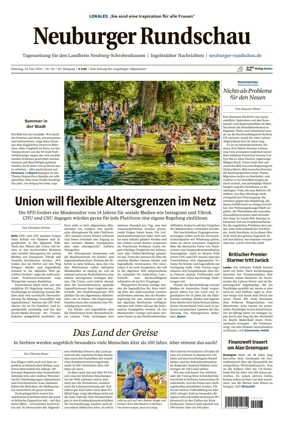 Cover of Neuburger Rundschau