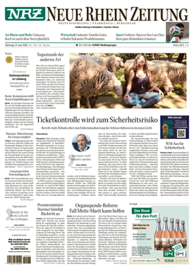 Cover of Neue Rhein Zeitung (Dinslaken)