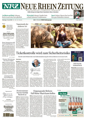 Cover of Neue Rhein Zeitung (Wesel)