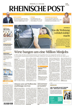 Cover of Rheinische Post – Dusseldorf Stadt
