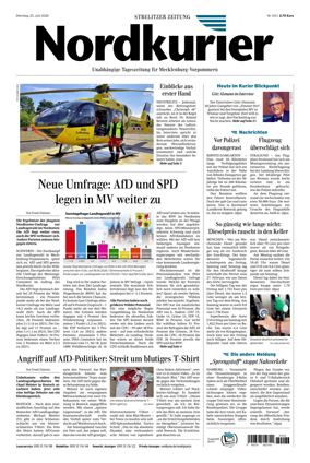 Cover of Strelitzer Zeitung