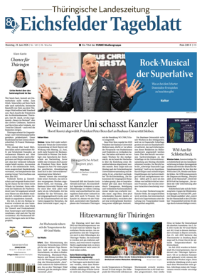 Cover of Thuringische Landeszeitung (Eichsfeld)
