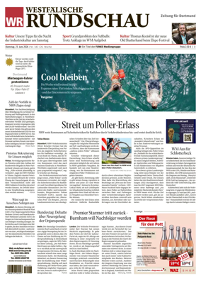 Cover of Westfalische Rundschau (Dortmund-Sud II)