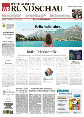 Cover of Westfalische Rundschau (Meschede)