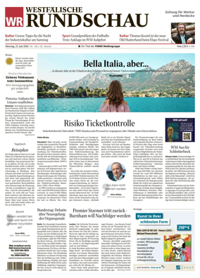 Cover of Westfalische Rundschau (Wetter)